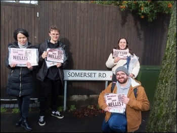 Campaigning in Erdington