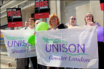 Unison - RCN Lobby of Parliament in 2006, photo Paul Mattsson