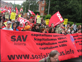 G8 demonstration in Rostock, Germany, photo SAV