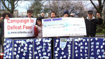 Southampton Socialist Students campaigning