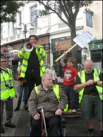 Hastings March and Rally against TU victimisation, photo Samuel Buckley 