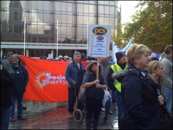 Portsmouth anti-cuts rally