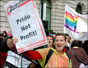 Gay Pride demo 2007