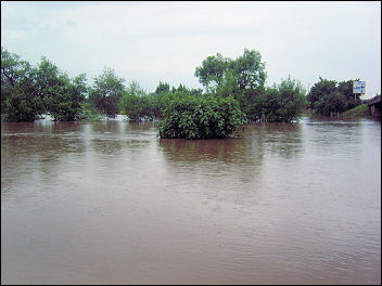 Flooding in Gloucester, photo Chris Moore