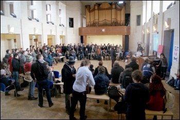 Nottingham University students occupy