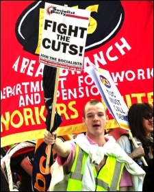 NSSN lobby of TUC, photo Dave Beale 