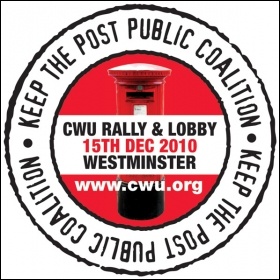 Keep the post public coalition - CWU rally and Lobby Keep the post public coalition - CWU rally and Lobby