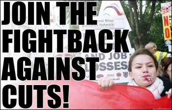 Join the fightback against cuts!, photo by Paul Mattsson