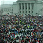 Wisconsin workers protest