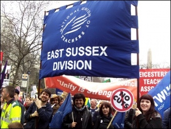 TUC demo 26 March, photo by Peter Knight