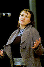 Sarah Sacks-Eldridge, Socialist Pary congress 2007, photo Paul Mattsson