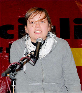 Socialism 2007 - Anne Engelhardt SAV Germany, photo Paul Mattsson