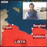 Libya: the revolution will be televised... NATO intervenes, photo BBC Libya: the revolution will be televised... NATO intervenes, photo BBC