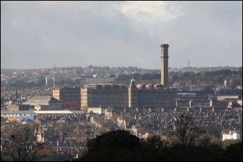 Manningham Mills viewed across Bradford Manningham Mills viewed across Bradford