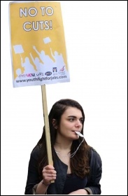 Youth Fight For jobs say No To Cuts, photo by Paul Mattsson