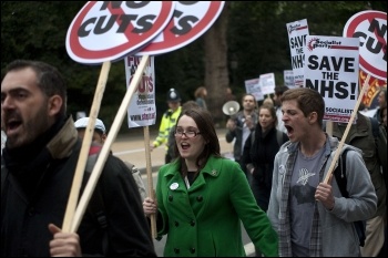 March to save the NHS, photo Paul Mattsson