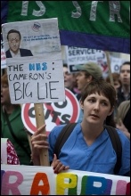 March to save the NHS, 17 May 2011, photo Paul Mattsson