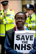 March to save the NHS 17 May 2011 , photo Paul Mattsson