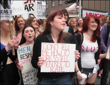 Slutwalk protests, photo E. Brunskill