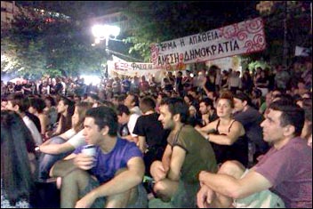 Massive general strike in Greece on 15 June 2011, photo Stephan Kimmerle