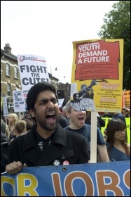 Hackney-Tottenham demo, August 2011, photo Paul Mattsson