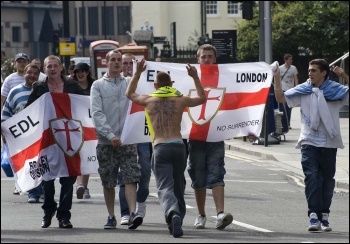 EDL marchers, London 3.9.11