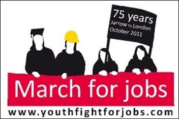 Youth Fight for Jobs :: March for Jobs :: Jarrow to London :: October 2011