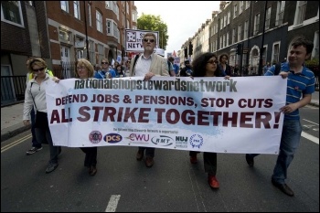 NSSN march to Congress House, 11 Sept 2011, photo Paul Mattsson