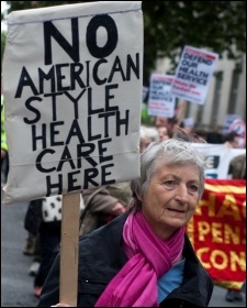 NHS: Big Business wants a US-style private health care system, photo by Paul Mattsson