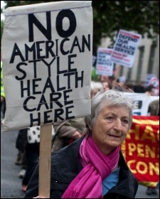 NHS: Big Business wants a US-style private health care system, photo Paul Mattsson