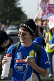 Youth Fight for Jobs Jarrow March 2011, photo Paul Mattsson