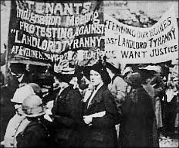 Rent strike on Clydeside