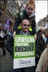 N30 - Millions strike back at Con-Dem government on 30 November 2011, photo Paul Mattsson