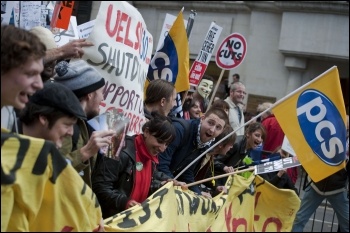 N30 - Millions strike back at Con-Dem government on 30 November 2011, photo Paul Mattsson