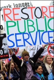 London demonstration, 30th November 2011, photo Senan