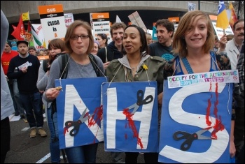 26 March 2011 TUC demonstration against the government's austerity programme, photo Suzanne Beishon