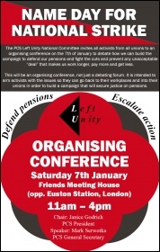 PCS Left Unity organising conference