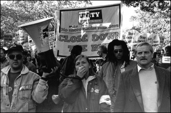 1993 demostration, photo D. Sinclair