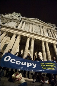 The Occupy London protesters , photo Paul Mattsson The Occupy London protesters , photo Paul Mattsson