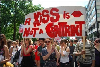 London slutwalk June 2011, photo Sarah Wrack London slutwalk June 2011, photo Sarah Wrack