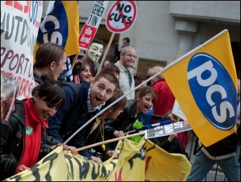 United on the 30 November public sector strike and demonstration in London, photo by Paul Mattsson