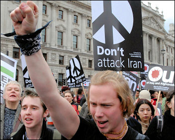 On the 15 March 2008 anti-war demonstration , photo Paul Mattsson
