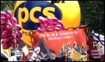 PCS on the 30 June public sector strike supported by the NUT and UCU, photo  Socialist Party