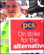 PCS on 30 June strike, photo Elaine Brunskill