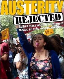 Austerity rejected, photo Paul Mattsson