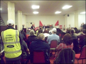 Swansea strike rally, 10th May 2012, photo by Ronnie Job