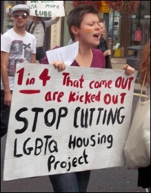 Leeds Pride 2011, photo Leeds Socialist Party Leeds Pride 2011, photo Leeds Socialist Party