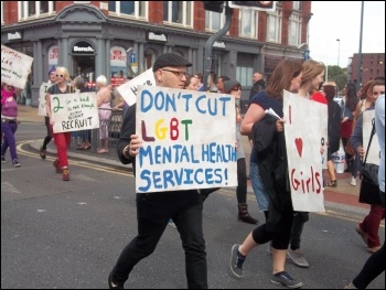 Leeds Pride 2011, photo Leeds Socialist Party