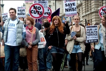 March to save the NHS, 17 May 2011 , photo Paul Mattsson