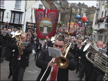 Durham Miners Gala 2012, photo Paul Mattsson
